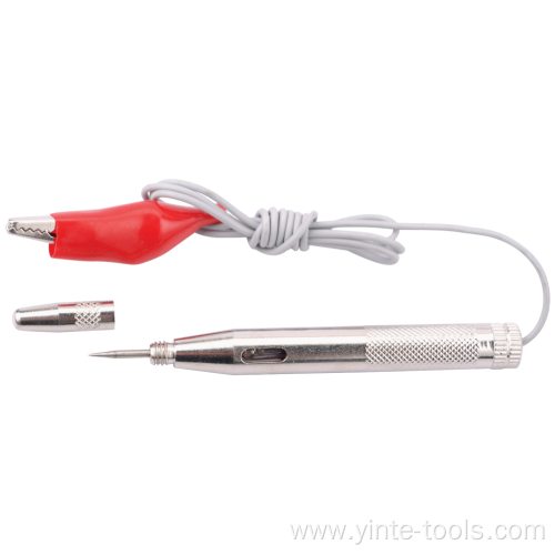 Copper Body silver chromed Automotive Circuit Tester Pen